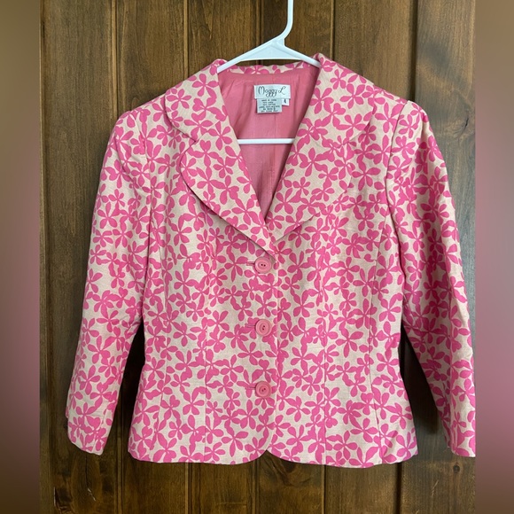 Barbiecore Vintage Maggy L Jacket and Skirt set, size 4 - Picture 1 of 11